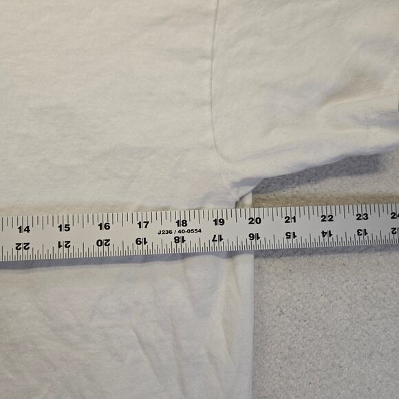 Juice WRLD Graphic T-Shirt Mens L White Flames Hands Future World Gildan  Merch - Picture 7 of 7